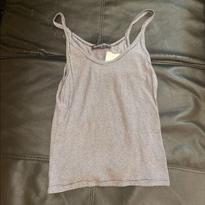 Brandy Melville Blue and White Striped Tank